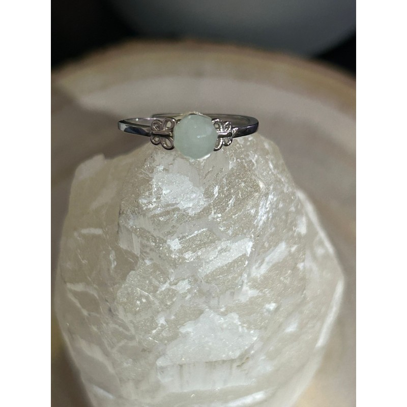 ANILLO JADE ACERO HIPOALERGÉNICO AJUSTABLE