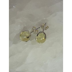 PENDIENTES PREHENITA EN PLATA DE LEY 925