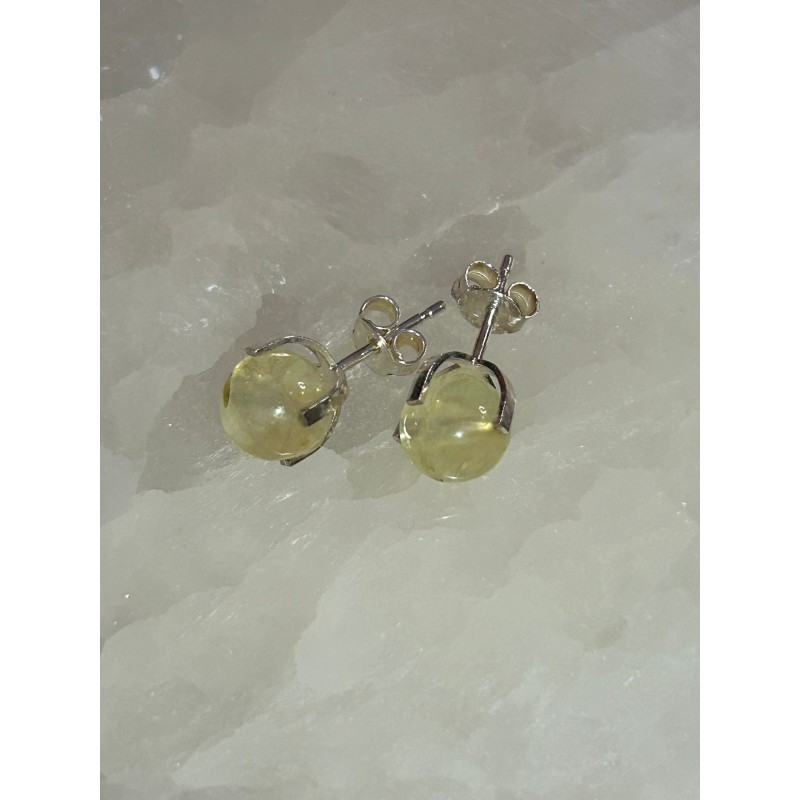 PENDIENTES PREHENITA EN PLATA DE LEY 925