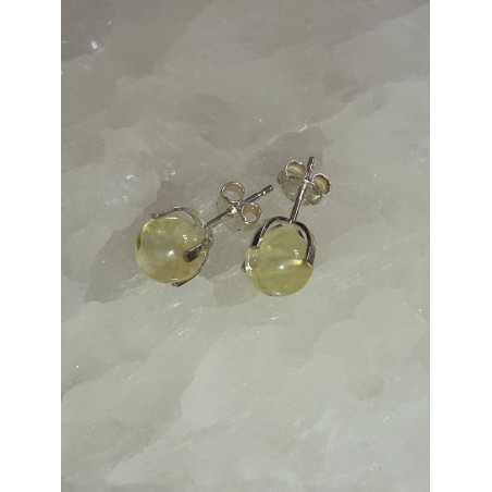 PENDIENTES PREHENITA EN PLATA DE LEY 925