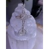 COLGANTE DOBLE PROTECCIÓN EN PLATA DE LEY 925