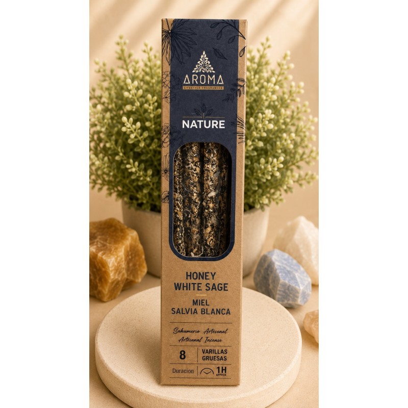 INCIENSO SALVIA BLANCA Y MIEL