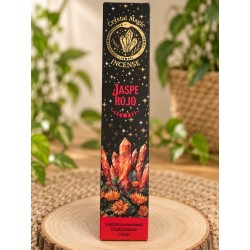 Incienso de minerales ritualizados jaspe rojo
