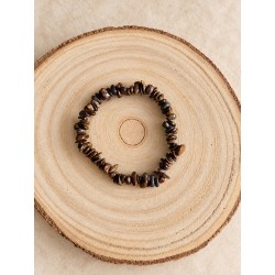 Pulsera chips de broncita elástica